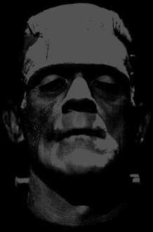 Frankenstein Black And White Trui - Zwart - S