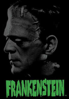 Frankenstein Greyscale Trui - Zwart - XL