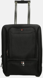 Frankfurt handbagage koffer 17 inch zwart - No Size