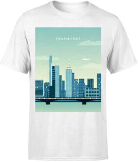 Frankfurt Men's T-Shirt - White - 5XL - Wit