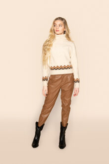 Frankie & Liberty Meisjes broek - Angie - Tan - Maat 176