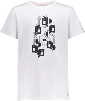 Frankie & Liberty Meisjes shirt - Chloe - Pure wit - Maat 128