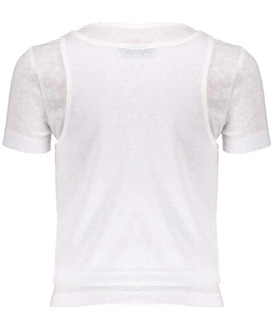 Frankie & Liberty meisjes t-shirt Wit - 176