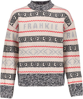 Frankie & Liberty Meisjes trui gebreid - Kendall - Ice multicolor - Maat 176
