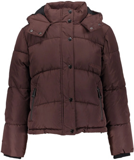 Frankie & Liberty meisjes winterjas Donker bruin - 140