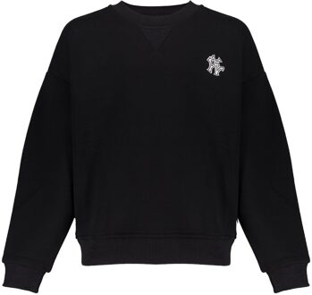 Frankie & Liberty winter sweater meisjes - zwart - NY - Maat 152