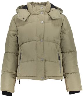 Frankie & Liberty winter winterjas puffer meisjes - kaki groen - Maat 164