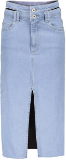 Frankie & Liberty Zomer jeans rok meisjes - licht blauw - Midi - Maat 152