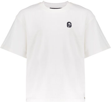 Frankie & Liberty Zomer t-shirt meisjes - creme - Rezia - Maat 140