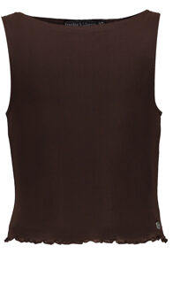 Frankie & Liberty Zomer top meisjes - bruin - Sadee - Maat 140