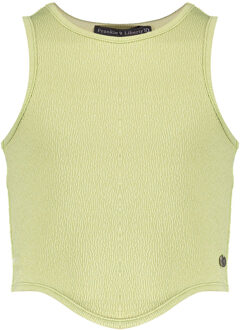 Frankie & Liberty Zomer top meisjes - pistache groen - Rosalie - Maat 140