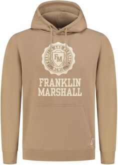 Franklin & Marshall Hoodie Heren bruin - XL