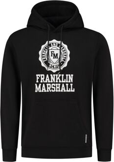 Franklin & Marshall Hoodie Heren zwart - S