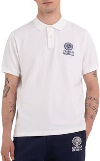 Franklin & Marshall Polo Heren wit - S
