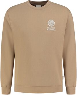 Franklin & Marshall Sweater Heren bruin - XL