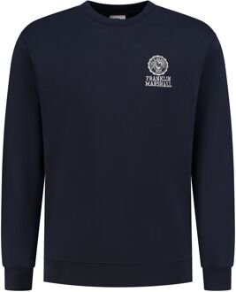 Franklin & Marshall Sweater Heren navy - XL