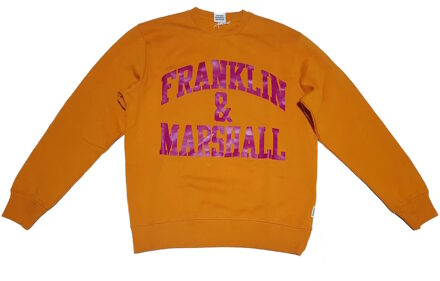Franklin & Marshall Trui - maat M Oranje