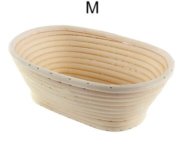 Franse Brood Massa Proofing Manden Deeg Banneton Manden Bakken Tools Rotan Gisting Rieten Mand Land Baguette 21x14x8cm