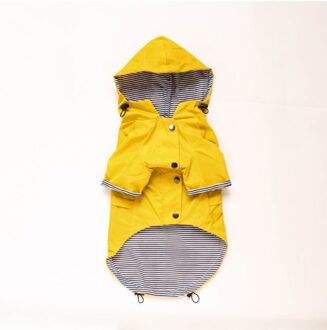 Franse Bulldog Huisdieren Hond Regenjas Waterdicht Hond Regendichte Kleding Retro Puppy Pet Outfit Waterdichte Jas Puppy Regenjas XXXL
