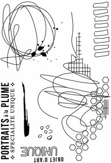 Franse stempel Clear Stempel voor Scrapbooking Transparante Siliconen Rubber DIY Fotoalbum Decor G61