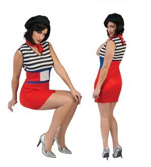 Franse verkleedkleding jurk