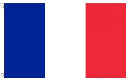 Franse vlag mini 60 x 90 cm