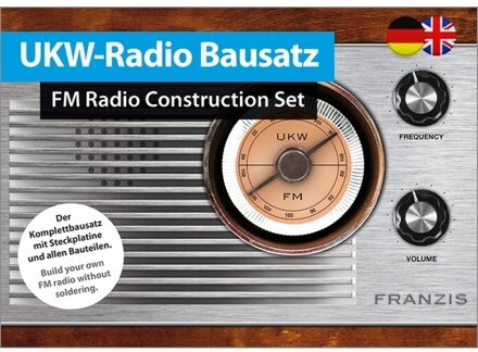 Franzis Verlag Franzis Maak Je Eigen Fm-radio 19 X 13,5 Cm Bruin 6-delig