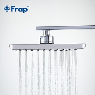 FRAP 215*215mm Badkamer ABS douchekop top waterbesparende regendouche F001-20