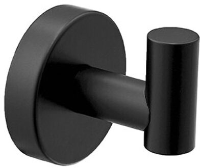 Frap Bad Hardware Sets Zwart Roestvrij Staal Moderne Badkamer Plank Handdoek Bar Robe Haken Toiletrolhouder 3 Kleur Y15003 Y19009-2