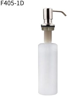 Frap Badrandcombinaties handdesinfecterend gootsteen Zeepdispenser Rvs Vloeibare Zeep Fles Keuken Accessoires 400ml