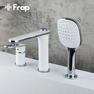Frap Bathtub Faucet Waterfall Faucet Bath Tub Mixer Three-piece Bath Sink Faucet Water Mixer Taps F1149