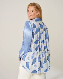 Frapp Top lange mouw 2651987 Blauw - 46