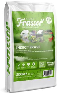 Frassor Insecten Frass (20 Kg – Voor 200 M2)