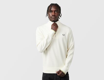 Fred Perry 1/2 Zip Sweatshirt, beige - L