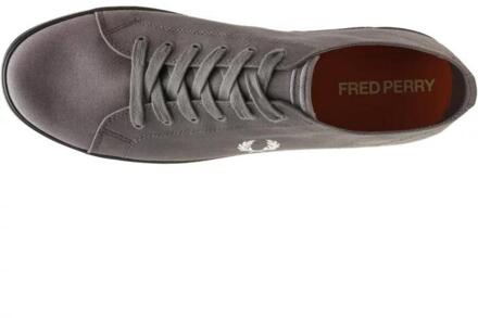 Fred Perry B7259 M75 Kingston twill grijze sneakers - maat EU 36 / UK 3 Grijs