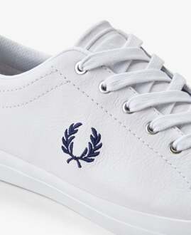 Fred Perry Baseline Leren Witte Sneakers Voor Heren - EU 39/ UK 6