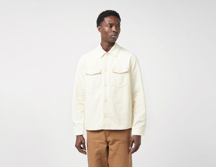 Fred Perry Bedford Cord Overshirt, Ecru - S