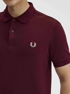 Fred Perry Bordeaux Polo - S