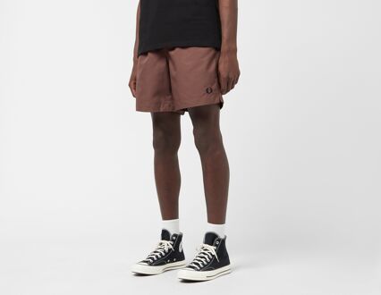 Fred Perry Classic Swim Shorts, Brown - XL