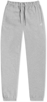 Fred Perry Comfortabele Slim-Fit Sweatpants Fred Perry , Gray , Heren - M,S