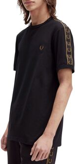 Fred Perry Contrast Tape Ringer Shirt Heren - XXL