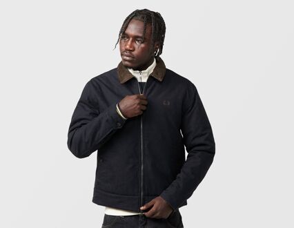 Fred Perry Cotton Caban Jacket, blauw - S