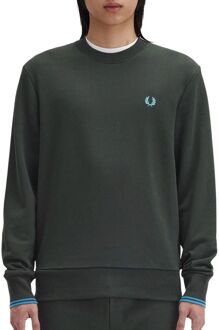 Fred Perry Crew Neck Sweater Heren - L