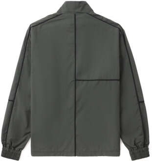 Fred Perry Field Green geplooide shelljas Groen