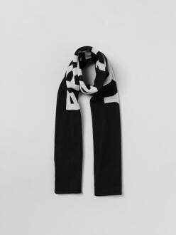 Fred Perry Gehaakte Sjaal met Rode Letters Zwart