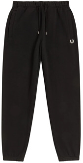 Fred Perry Gestreepte sweatpants Fred Perry , Black , Heren - L,M,S,Xs