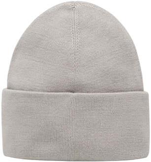 Fred Perry grafisch logo betongrijze muts Grijs