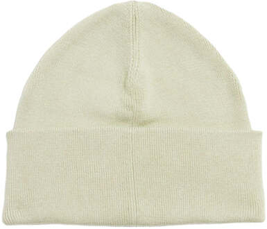 Fred Perry grafisch logo lichte oestercrème muts Wit