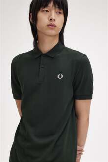 Fred Perry Groene Logo Polo Fred Perry , Green , Heren - 2Xl,L,M,S
