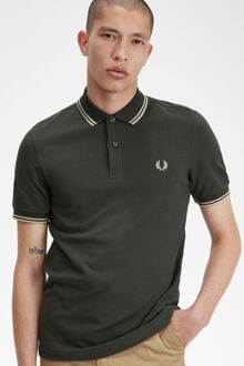 Fred Perry Groene poloshirt korte mouw Fred Perry , Green , Heren - S